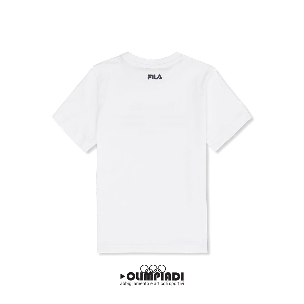 T-shirt Junior Fila Coltano Bianca - FAK0486-10001