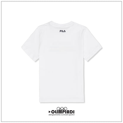 T-shirt Junior Fila Coltano Bianca - FAK0486-10001