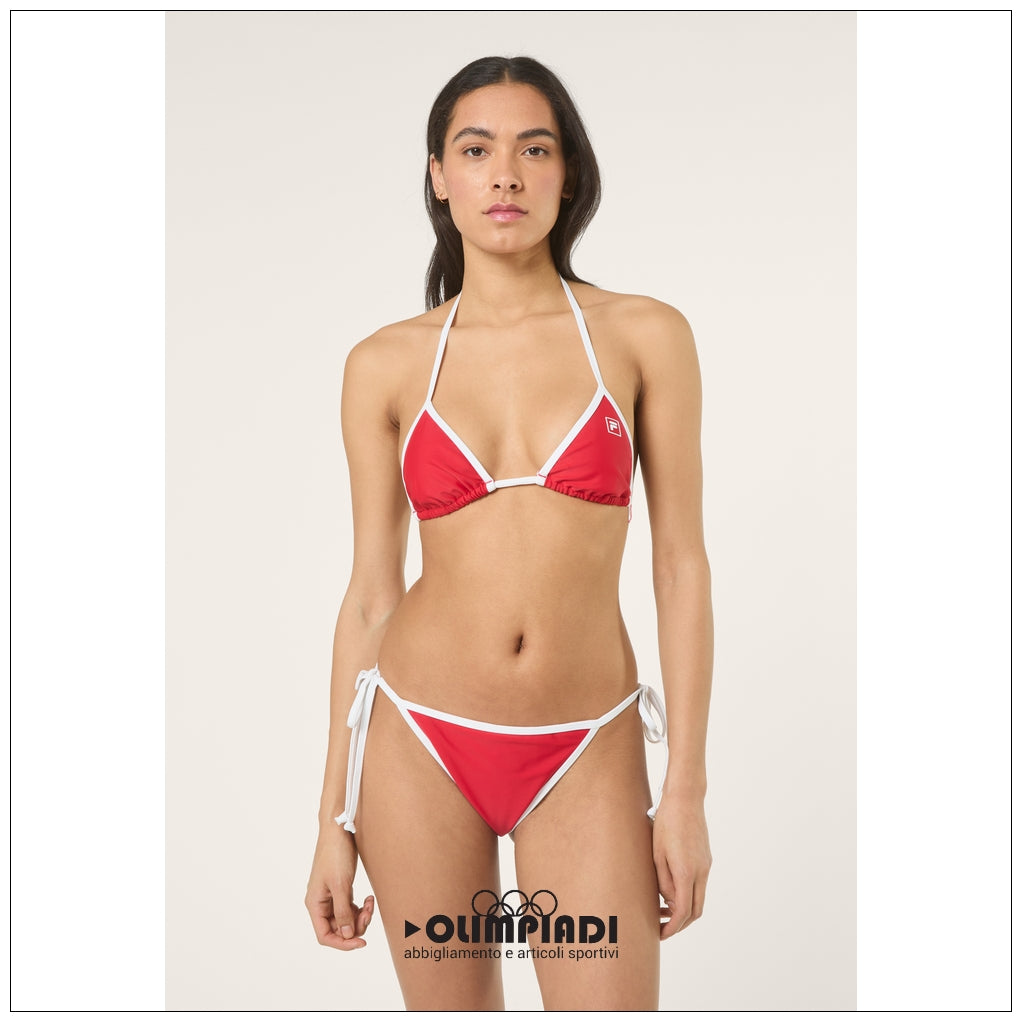 Bikini Triangolo Donna Fila Cinquale Rosso - FAW1320-30002