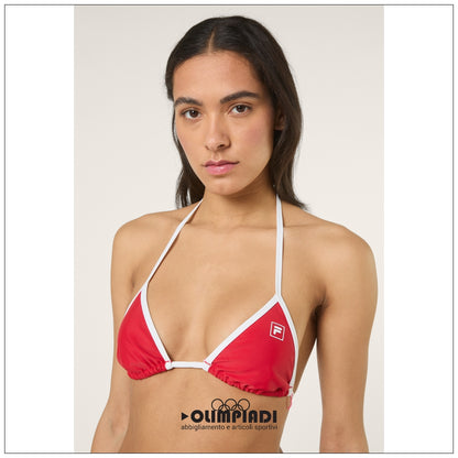 Bikini Triangolo Donna Fila Cinquale Rosso - FAW1320-30002