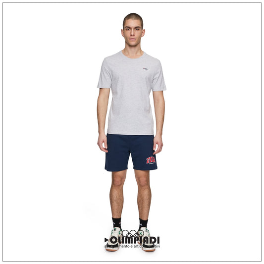 Bermuda Felpa Uomo Fila Landen Blu Navy - FAM0881-50004