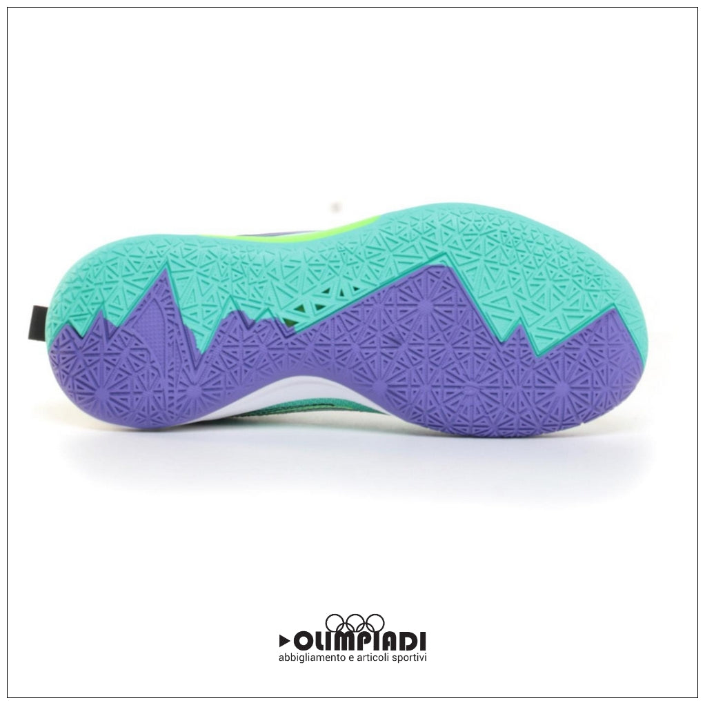 Scarpe Basket 361° BIG 3 5.0 Light Up Verde/Viola - TR5724211066