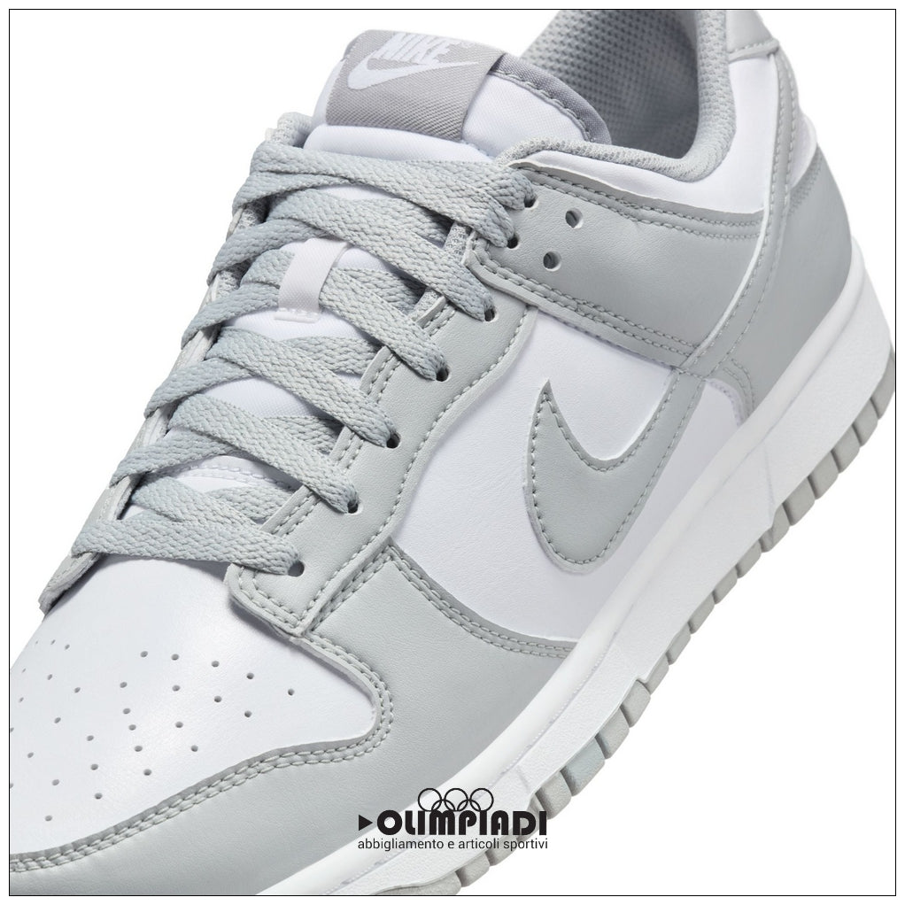 Scarpe Nike Dunk Low Retro Bianco/Grigio - HF5441-105