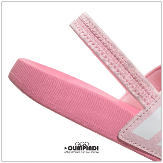 Sandali Bambina Adidas Adilette Elastic Strap Rosa - JR5331