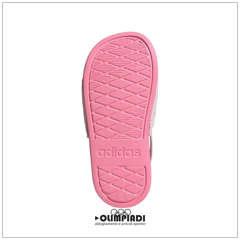Sandali Bambina Adidas Adilette Elastic Strap Rosa - JR5331