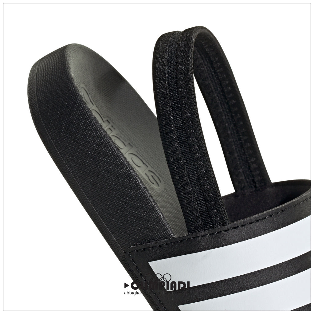 Sandali Bambino Adidas Adilette Elastic Strap Neri - JR5328