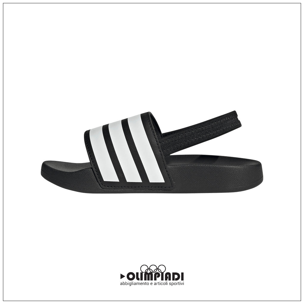 Sandali Bambino Adidas Adilette Elastic Strap Neri - JR5328