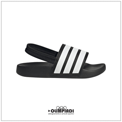 Sandali Bambino Adidas Adilette Elastic Strap Neri - JR5328