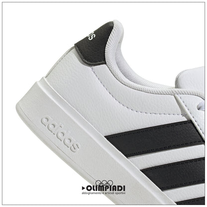 Sneakers Junior Adidas Streetalk Bianche e Nere - JQ6146