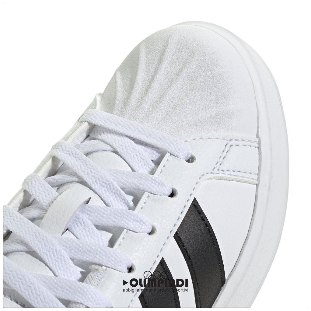 Sneakers Junior Adidas Streetalk Bianche e Nere - JQ6146