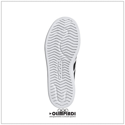 Sneakers Junior Adidas Streetalk Bianche e Nere - JQ6146