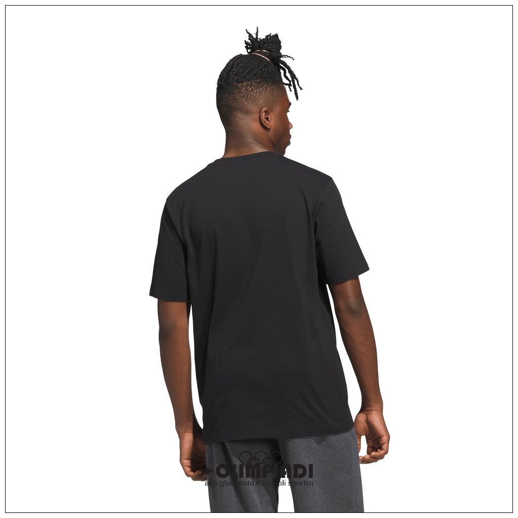 T-shirt Uomo Adidas Varsity Crest Nera - JV8443