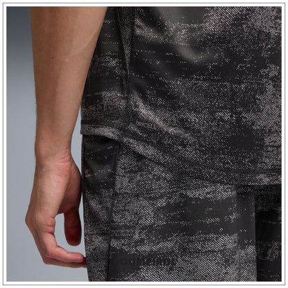 T-shirt Running Uomo Puma Run Velocity AOP Nera - 528415-01