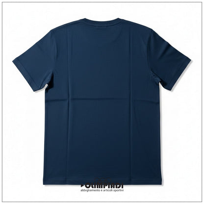 T-shirt Uomo Starter Blu Oceano 100% Cotone Made in Italy - 74321