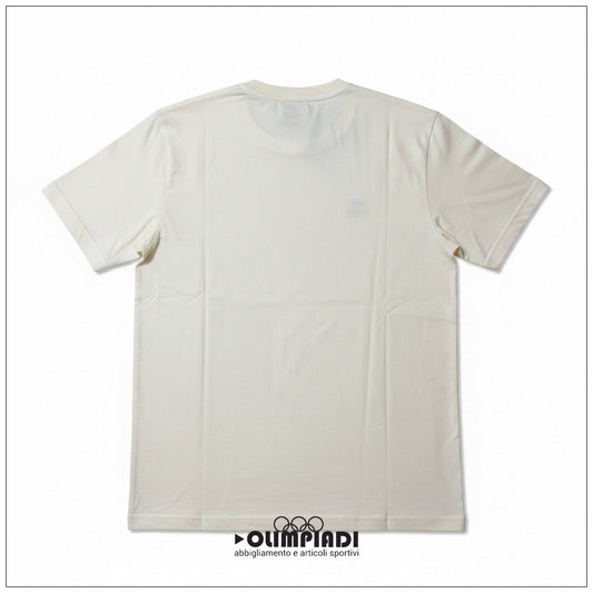 T-shirt Uomo Starter Crema 100% Cotone Made in Italy - 74321