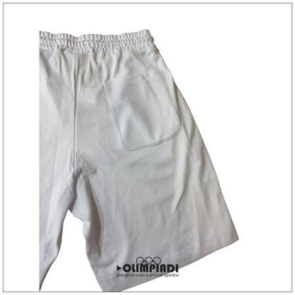 Bermuda Uomo Starter Bianchi in Cotone - 74337