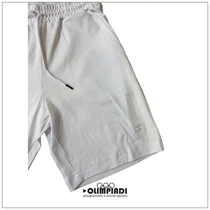 Bermuda Uomo Starter Bianchi in Cotone - 74337