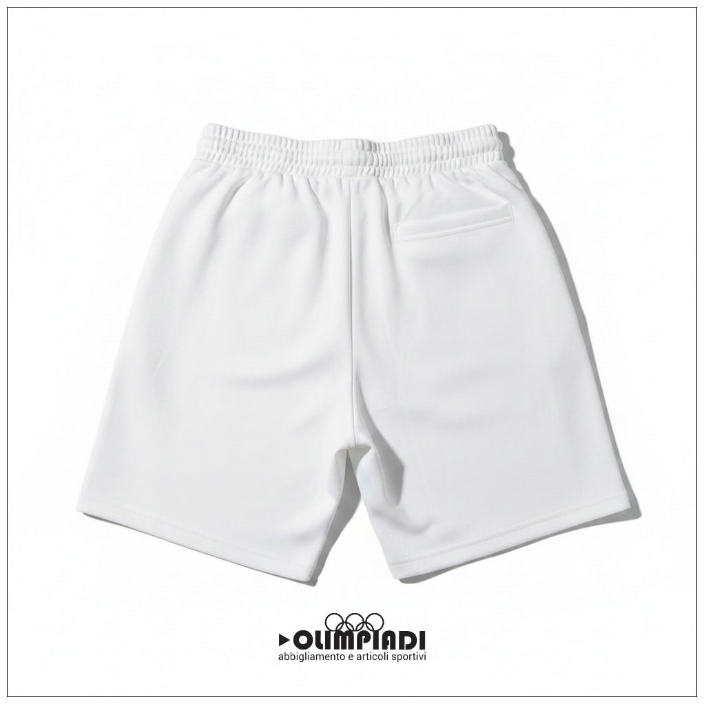 Bermuda Uomo Starter Bianchi in Cotone - 74337
