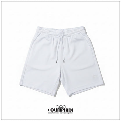 Bermuda Uomo Starter Bianchi in Cotone - 74337
