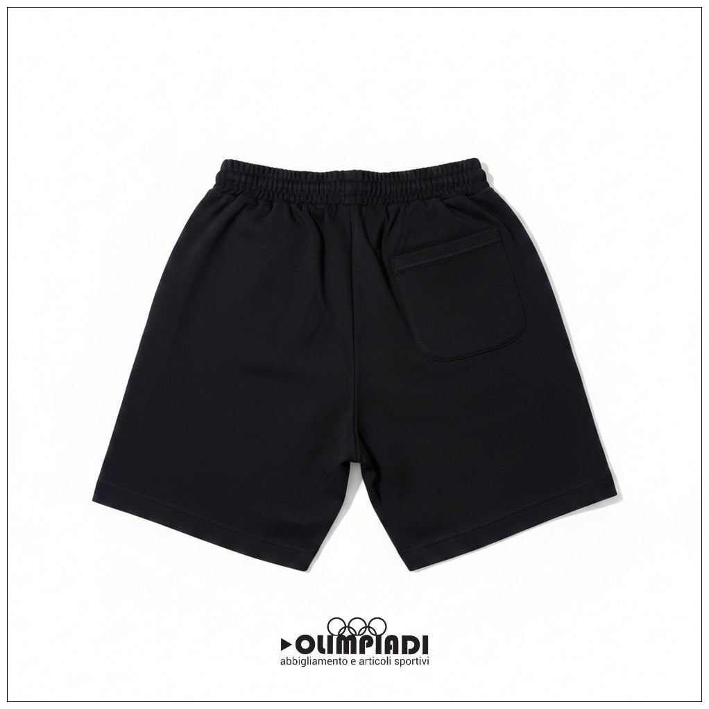 Bermuda Uomo Starter Neri in Cotone - 74337