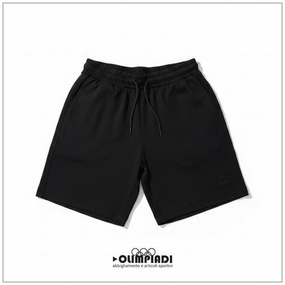 Bermuda Uomo Starter Neri in Cotone - 74337