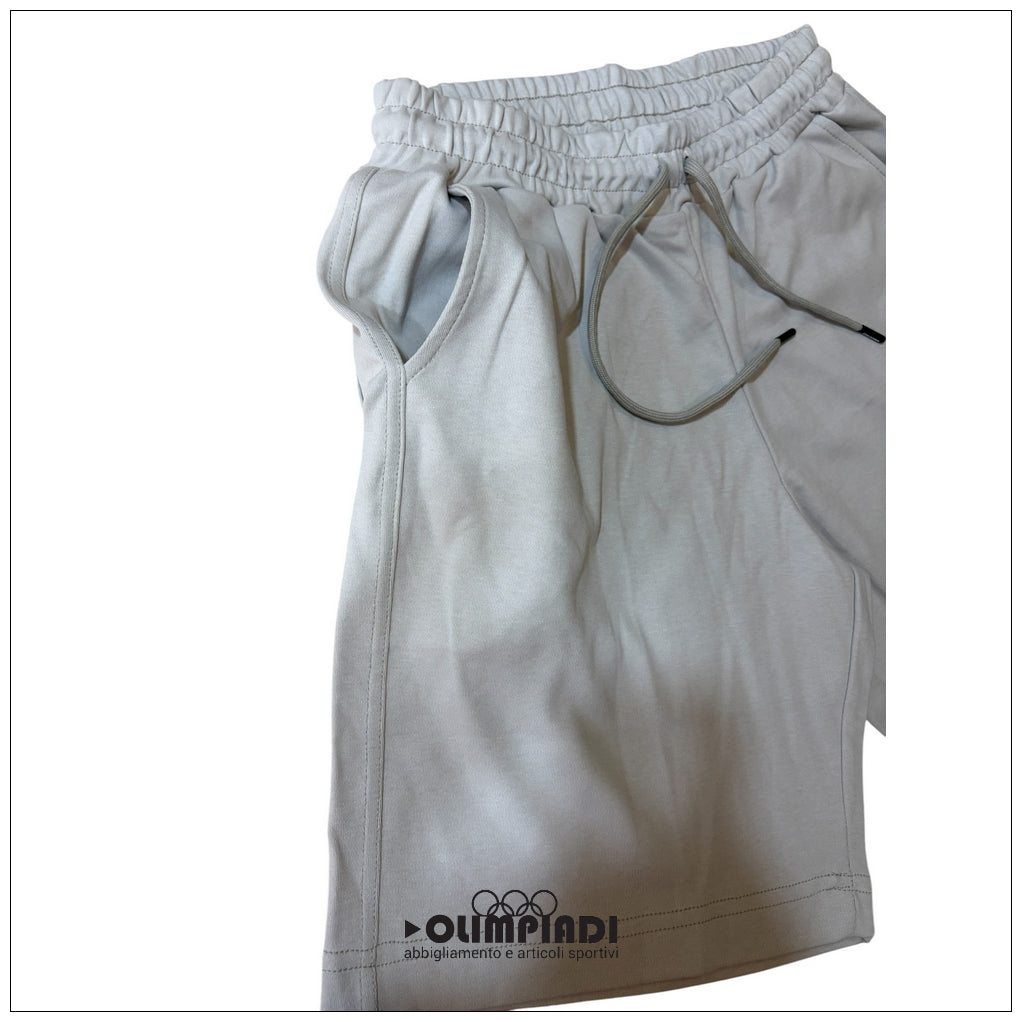 Bermuda Uomo Starter Taupe in Cotone - 74337