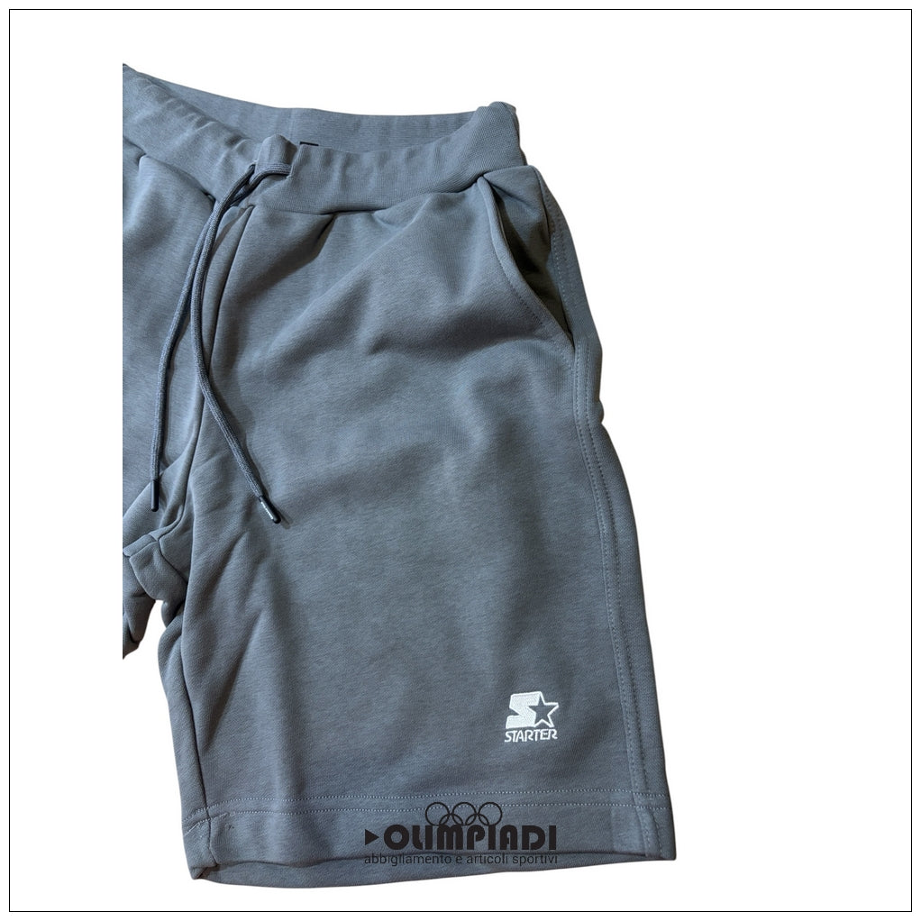 Bermuda Uomo Starter Piombo in Cotone - 74322