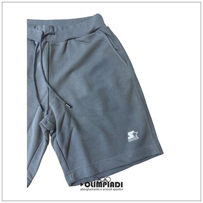 Bermuda Uomo Starter Piombo in Cotone - 74322