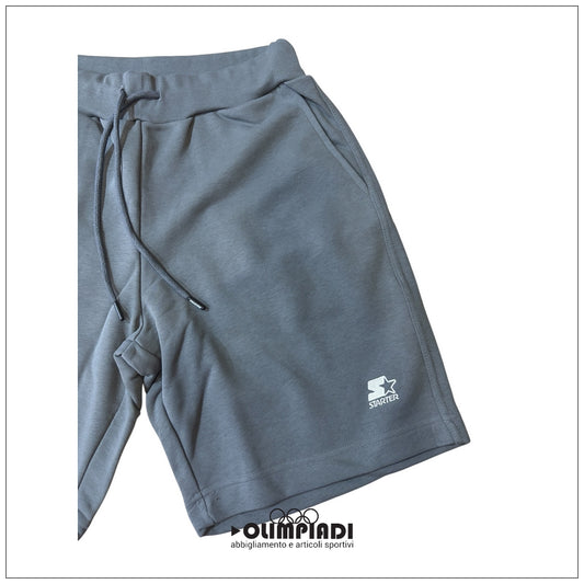 Bermuda Uomo Starter Piombo in Cotone - 74322