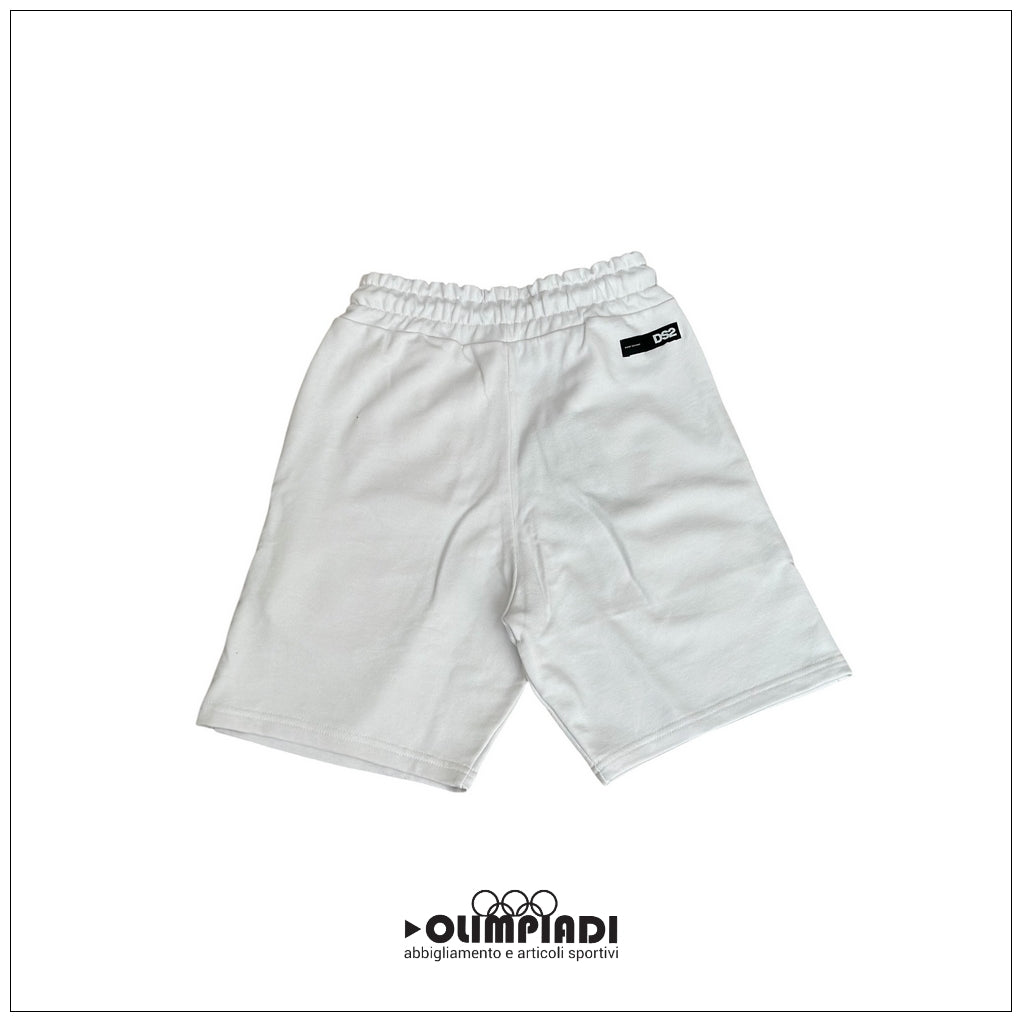 Bermuda Uomo DS2 Bianchi in French Terry - SS26230