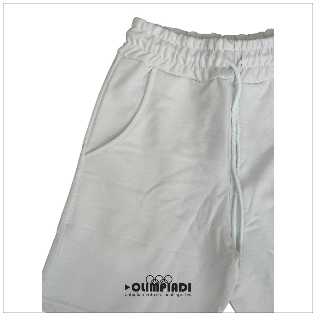 Bermuda Uomo DS2 Bianchi in French Terry - SS26230