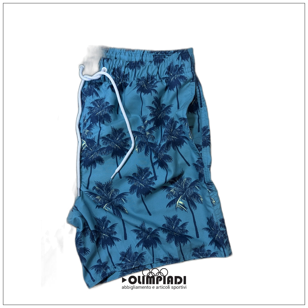 Costume da Bagno Uomo Astrolabio Fantasia Palme - M99H-679
