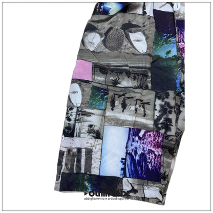 Boxer Mare Uomo Astrolabio Boardshort Stampa Surf - M59E-664