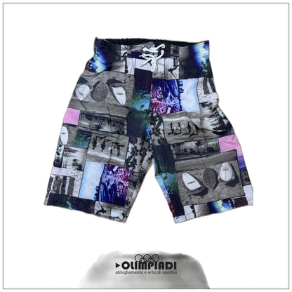 Boxer Mare Uomo Astrolabio Boardshort Stampa Surf - M59E-664