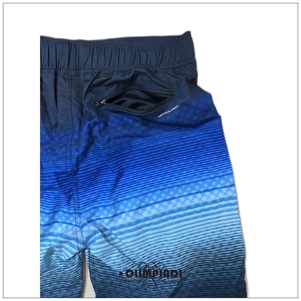 Boxer Mare Uomo Astrolabio Sfumato Blu e Nero - M99J-922