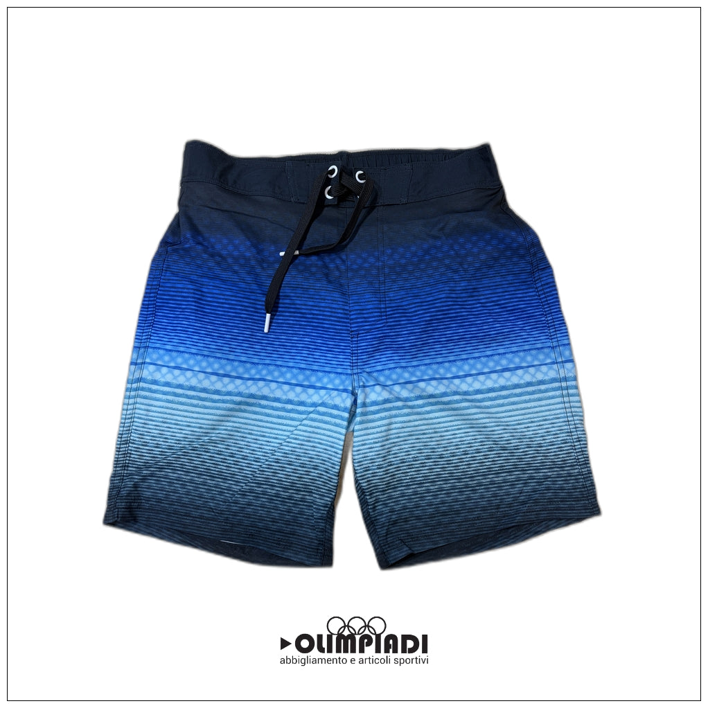 Boxer Mare Uomo Astrolabio Sfumato Blu e Nero - M99J-922