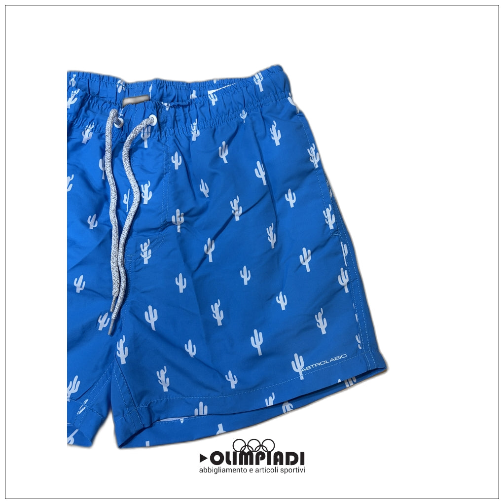 Boxer Mare Uomo Astrolabio Fantasia Cactus - M67C-363