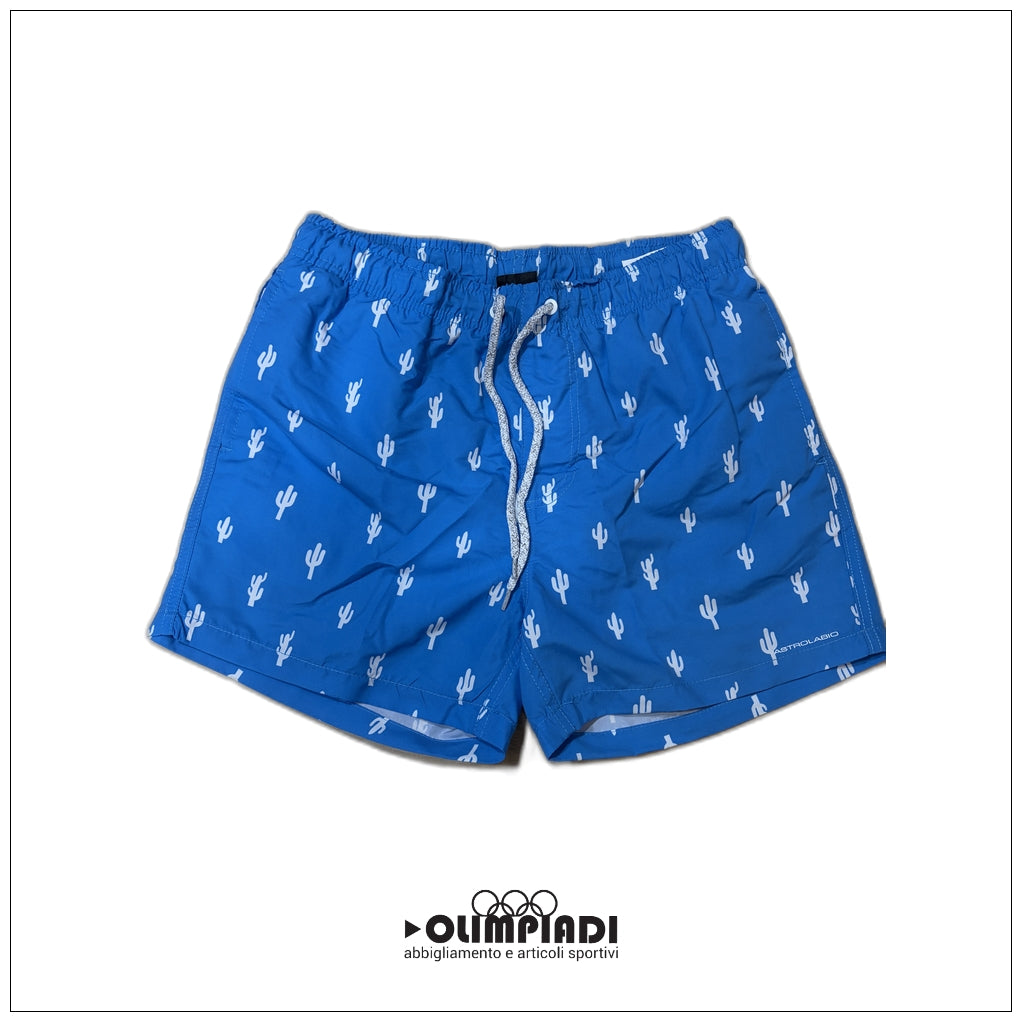 Boxer Mare Uomo Astrolabio Fantasia Cactus - M67C-363