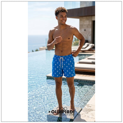 Boxer Mare Uomo Astrolabio Fantasia Cactus - M67C-363