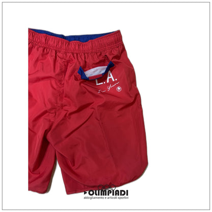 Costume da Bagno Uomo Astrolabio Rosso - M49N-S8R