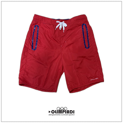 Costume da Bagno Uomo Astrolabio Rosso - M49N-S8R