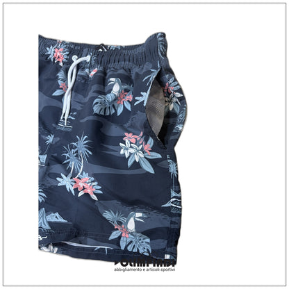 Boxer Mare Uomo Astrolabio Fantasia Tropicale - M79S-500