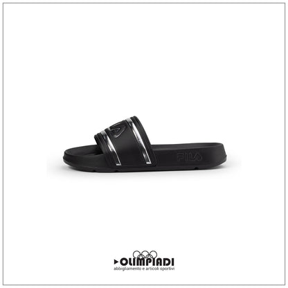 Ciabatte Fila Morro Nere e Argento - FFW0102-83162
