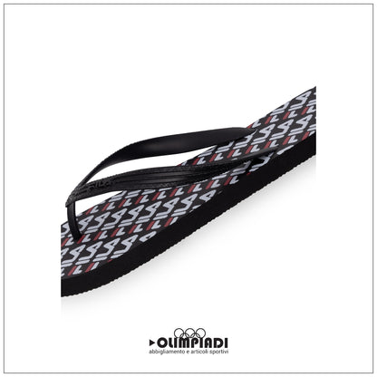 Infradito Fila Troy Logo Nere All-Over - FFM0029-83168