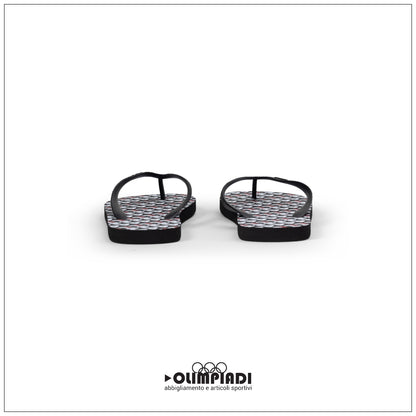 Infradito Fila Troy Logo Nere All-Over - FFM0029-83168