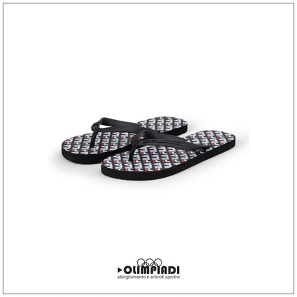 Infradito Fila Troy Logo Nere All-Over - FFM0029-83168