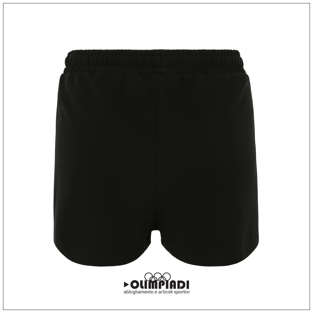 Shorts Donna Fila Neri Sportivi in Cotone - FAW0520-80010