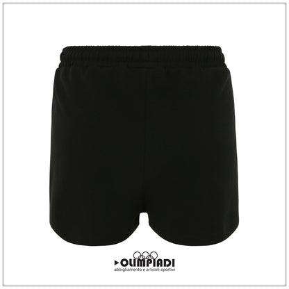 Shorts Donna Fila Neri Sportivi in Cotone - FAW0520-80010