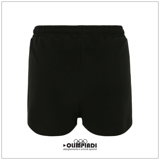 Shorts Donna Fila Neri Sportivi in Cotone - FAW0520-80010