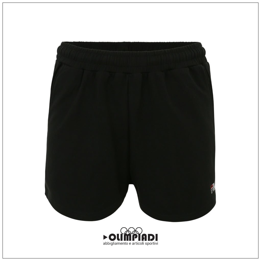 Shorts Donna Fila Neri Sportivi in Cotone - FAW0520-80010